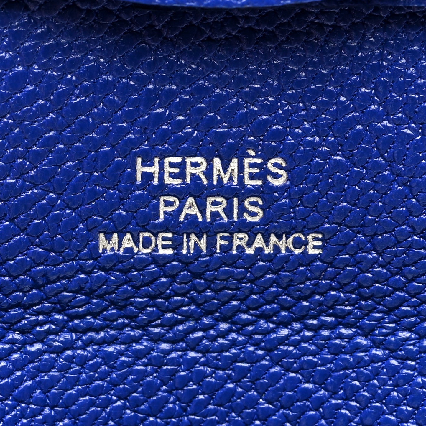 Chevre Mysore Bastia Coin Purse Bleu Electrique
