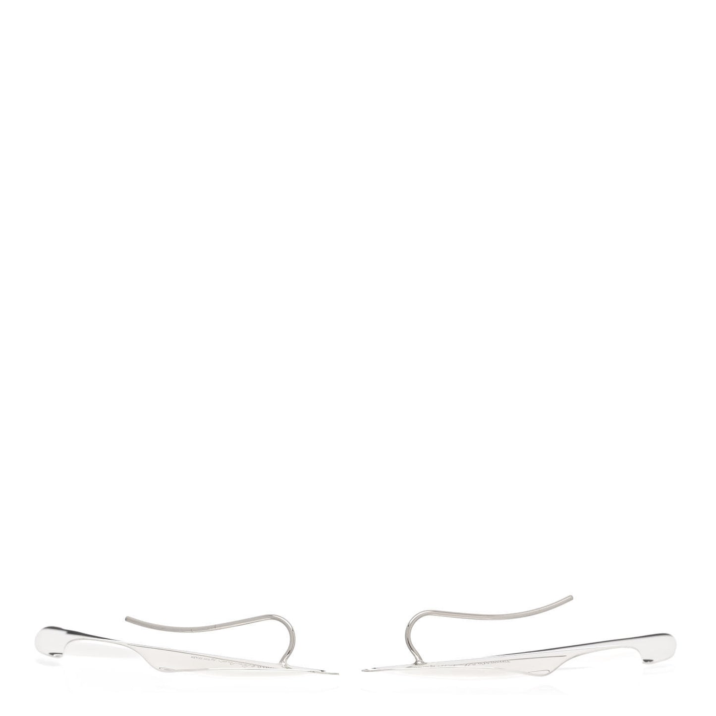 Sterling Silver High Tide Earrings