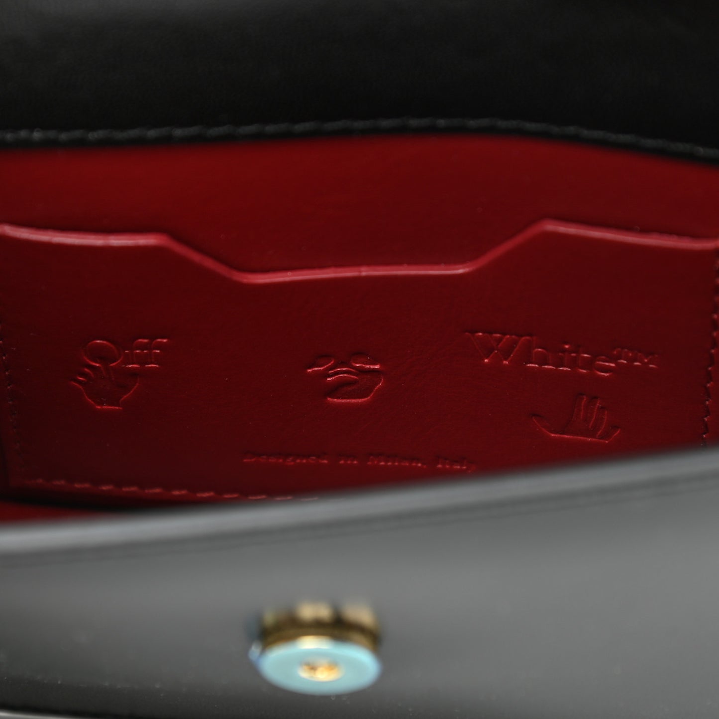 Calfskin Jitney Belt Bag Black