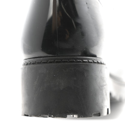 Louis Vuitton Rubber Embossed Monogram Splash Rain Boots 36 Black 9 of 9