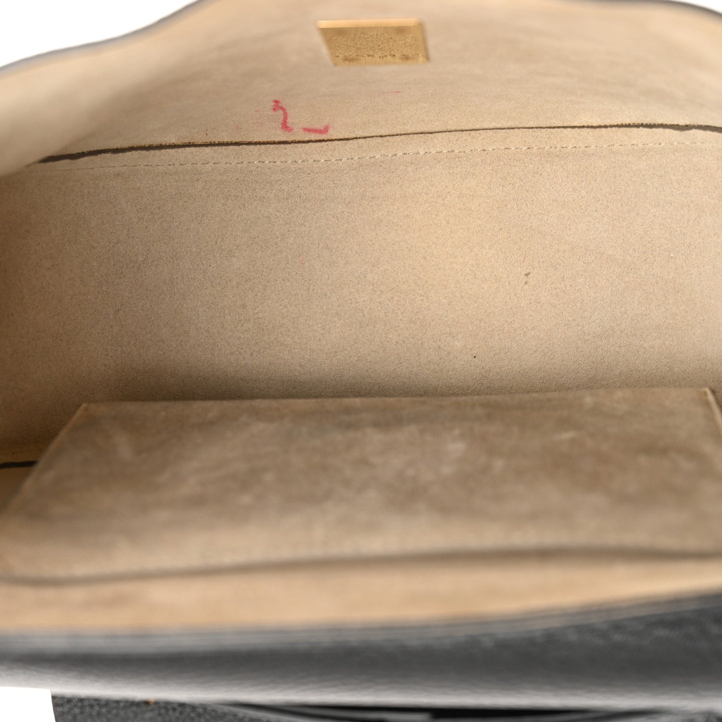 Grained Lambskin Drew Shoulder Bag Black