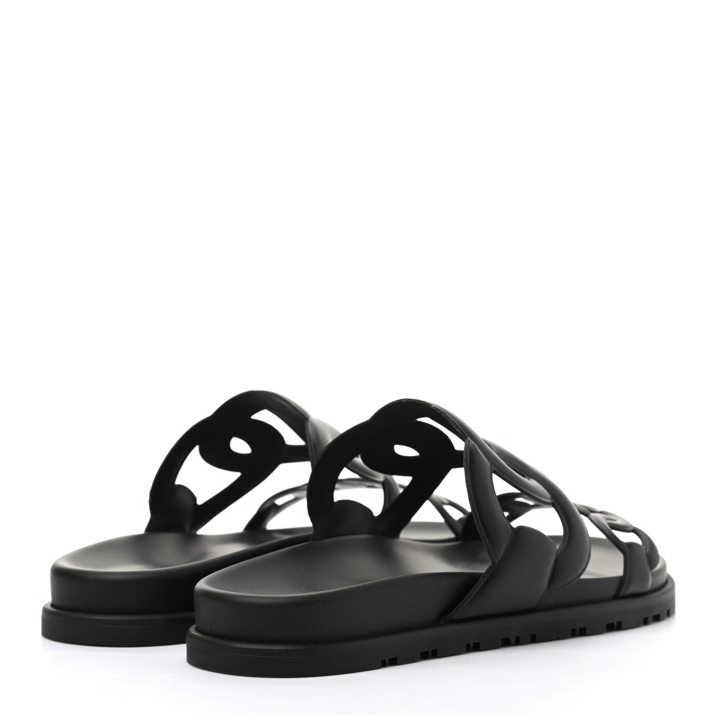 Nappa Womens Extra Sandals 38.5 Black