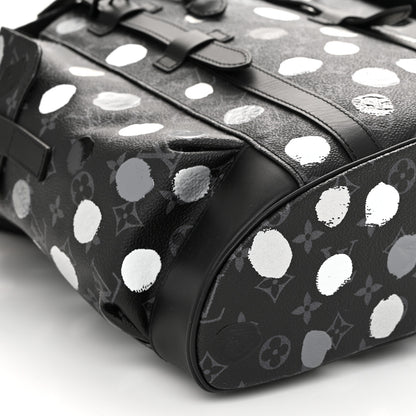 Louis Vuitton LV X YK Monogram Eclipse Dots Christopher MM Backpack Black 8 of 9
