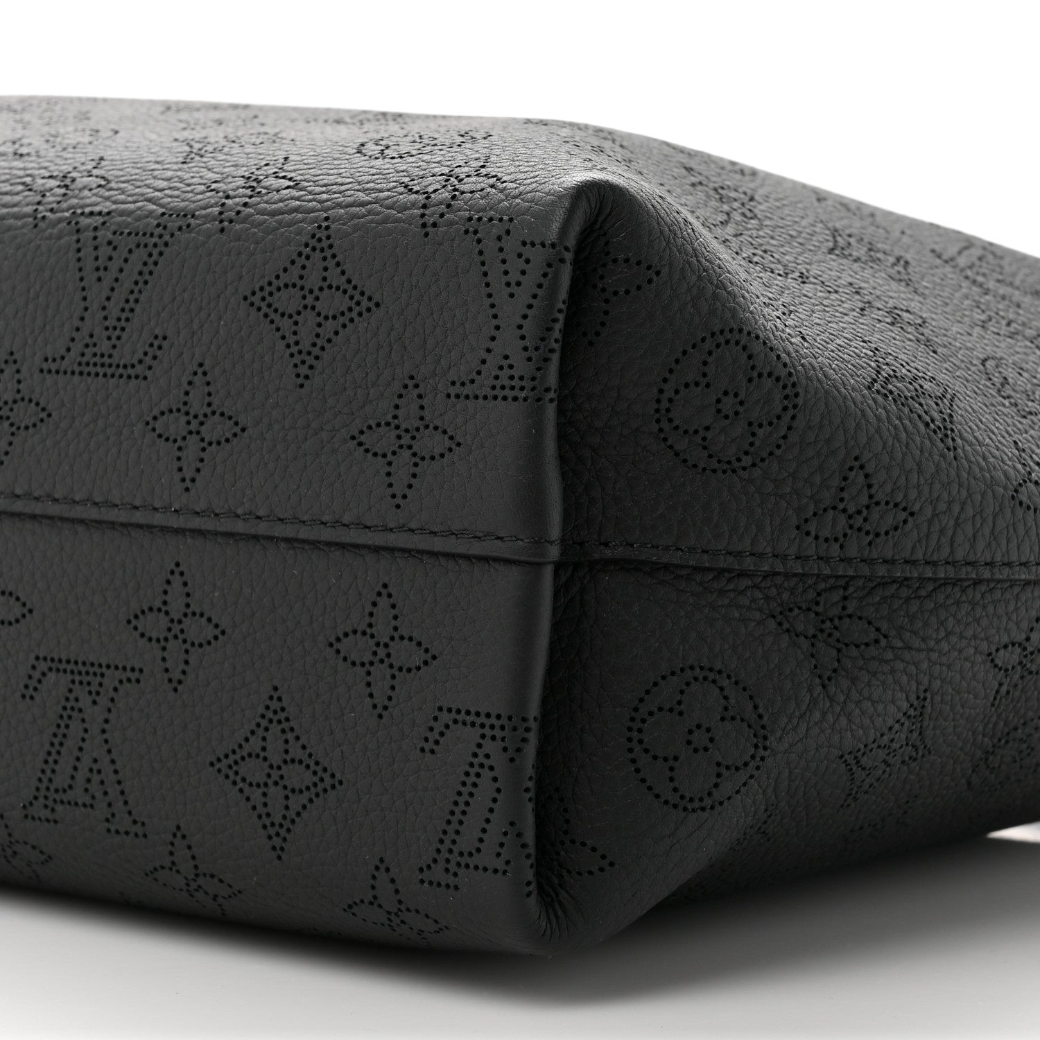 Louis Vuitton Mahina Why Knot MM Black 8 of 9