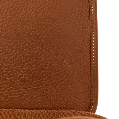 Hermes Taurillon Clemence Evelyne TPM Gold 11 of 12