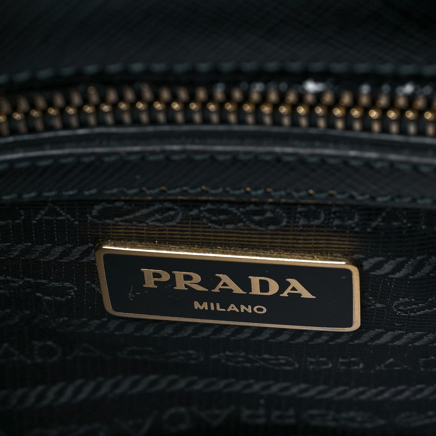Prada Saffiano Vernice Mini Galleria Double Zip Tote Black 6 of 9