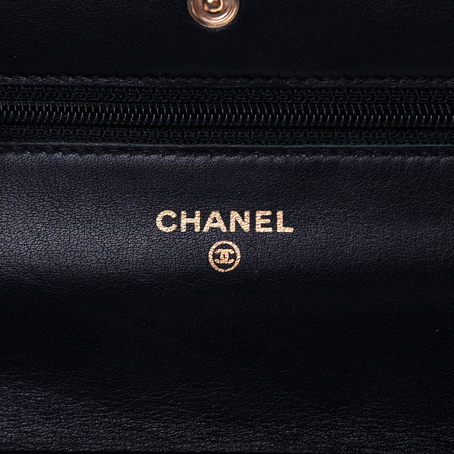 Aged Calfskin Quilted Reissue Wallet On Chain WOC Black