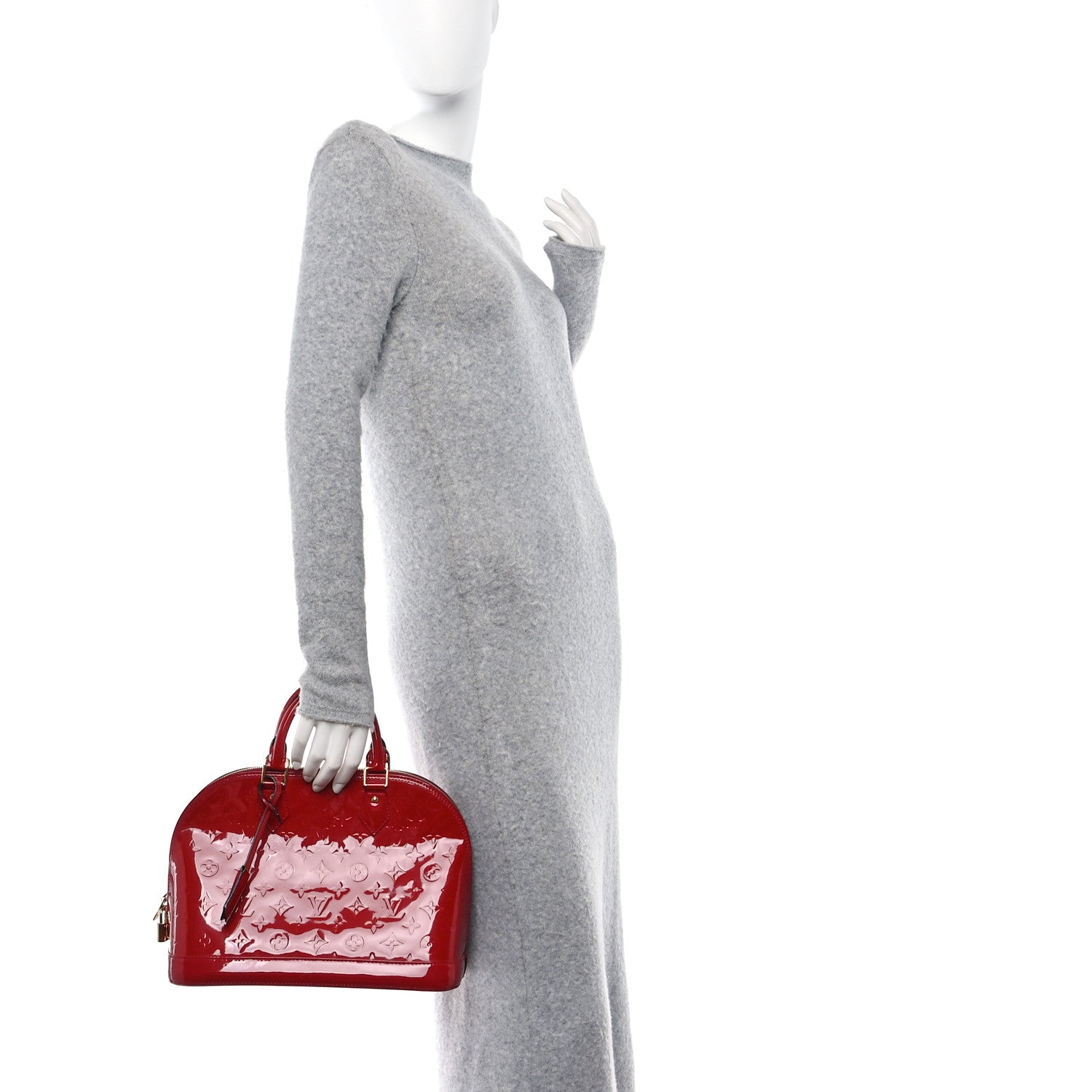 Louis Vuitton Vernis Alma PM Cherry 2 of 9