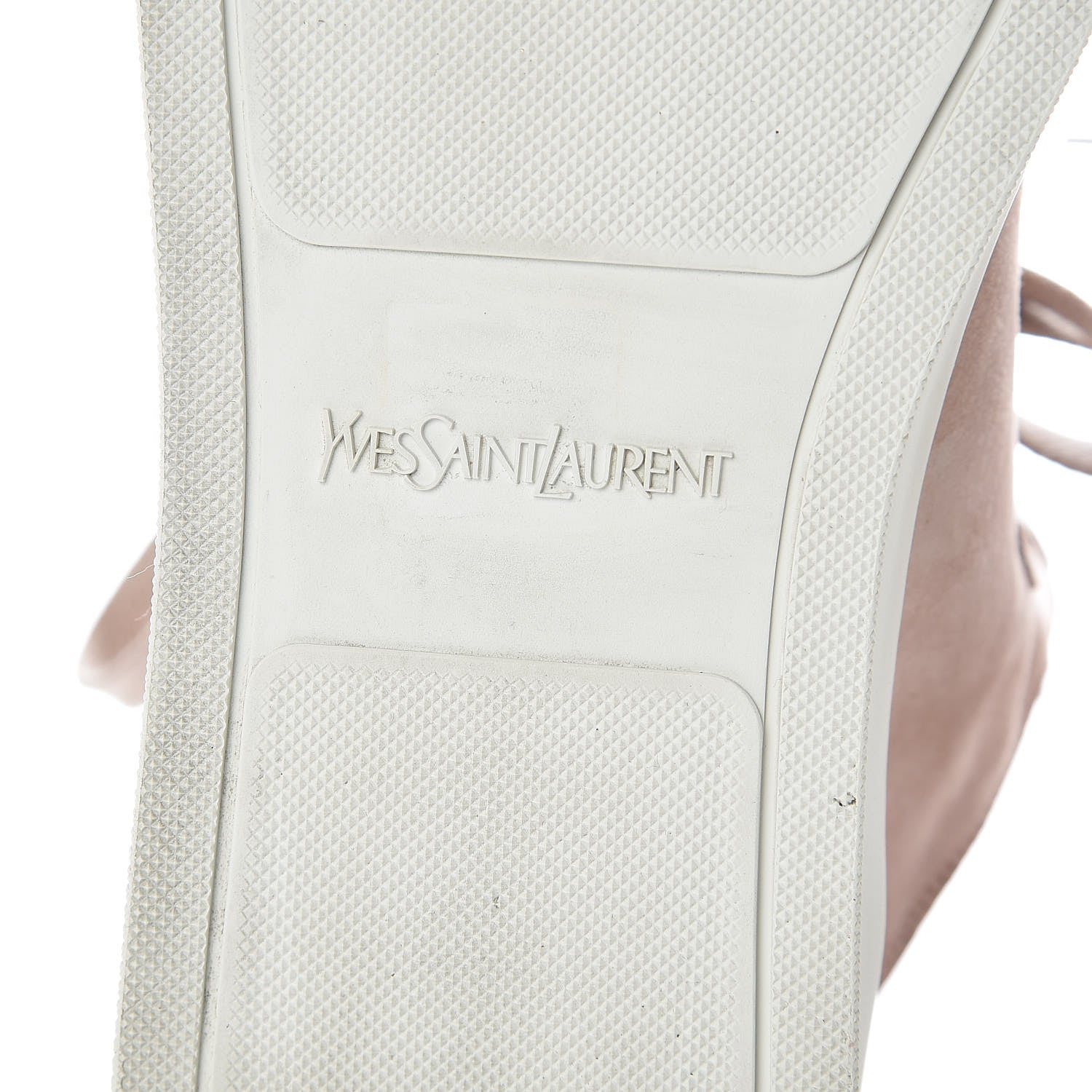 Saint Laurent Suede High Top Sneakers 39.5 Pink 8 of 16
