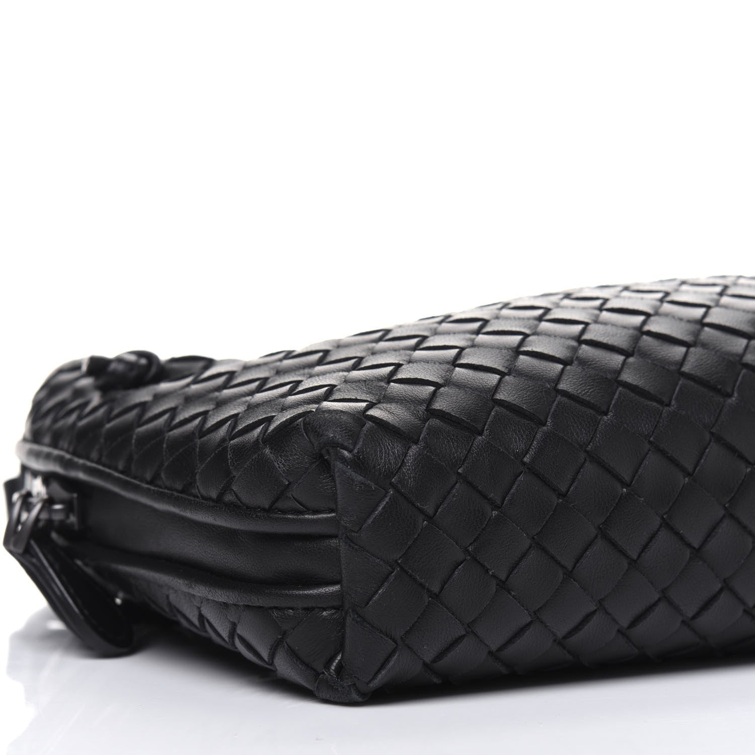 Bottega Veneta Nappa Intrecciato Pillow Crossbody Messenger Black 12 of 18