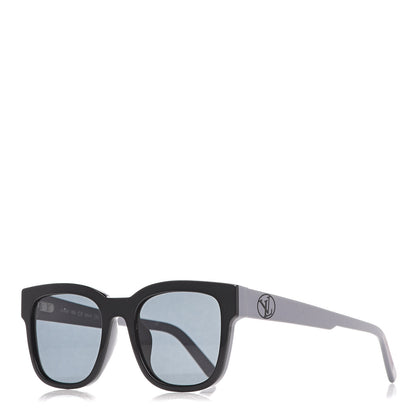 Louis Vuitton Outerspace Square Sunglasses Z1093E Black Grey 1 of 8