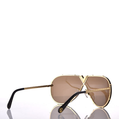 Louis Vuitton LV Drive Sunglasses Z0896W Gold 3 of 8