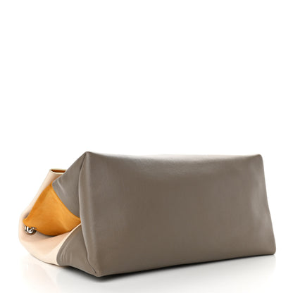 Celine Smooth Calfskin Tri-Color All Soft Shoulder Bag White 4 of 15