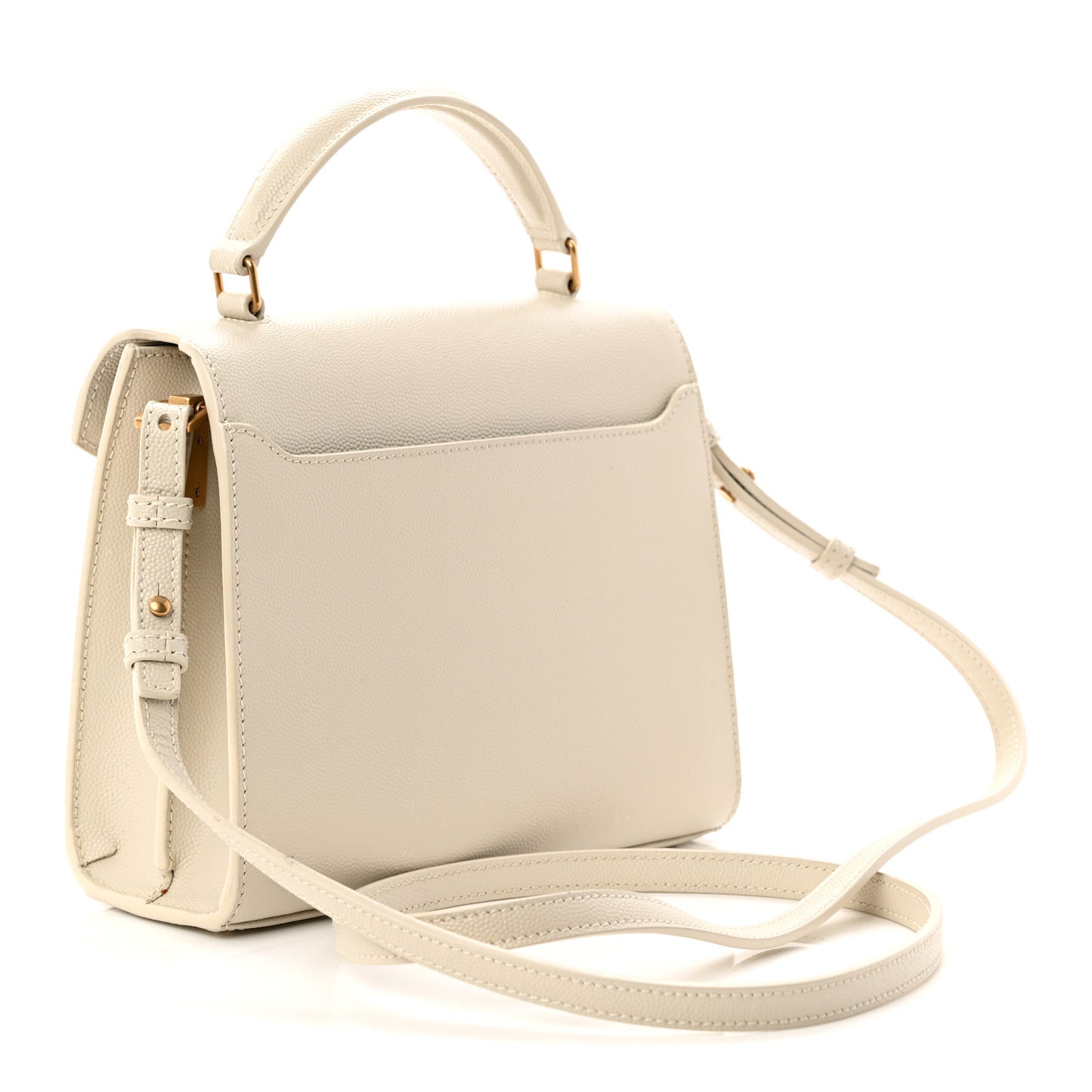 Grain de Poudre Mini Classic Monogram Cassandra Top Handle Crema Soft