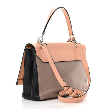 Louis Vuitton Soft Calfskin Lockme II Top Handle Venus Black Mastic 2 of 13