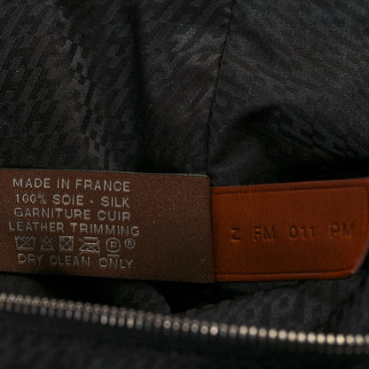 Hermes Technical Silk H en Bias Travelsilk Cube MM Black Fauve 7 of 13