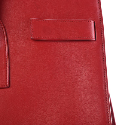 Saint Laurent Calfskin Large Sac de Jour Carryall Rouge Orient 22 of 22