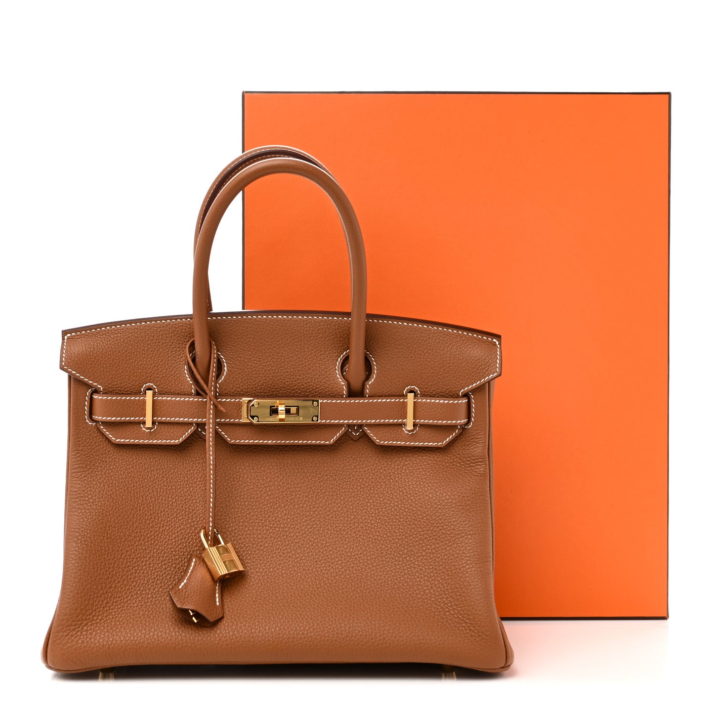 Togo Birkin 30 Gold