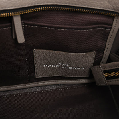 Marc Jacobs Grained Calfskin Medium The Tote Bag Taupe 6 of 9