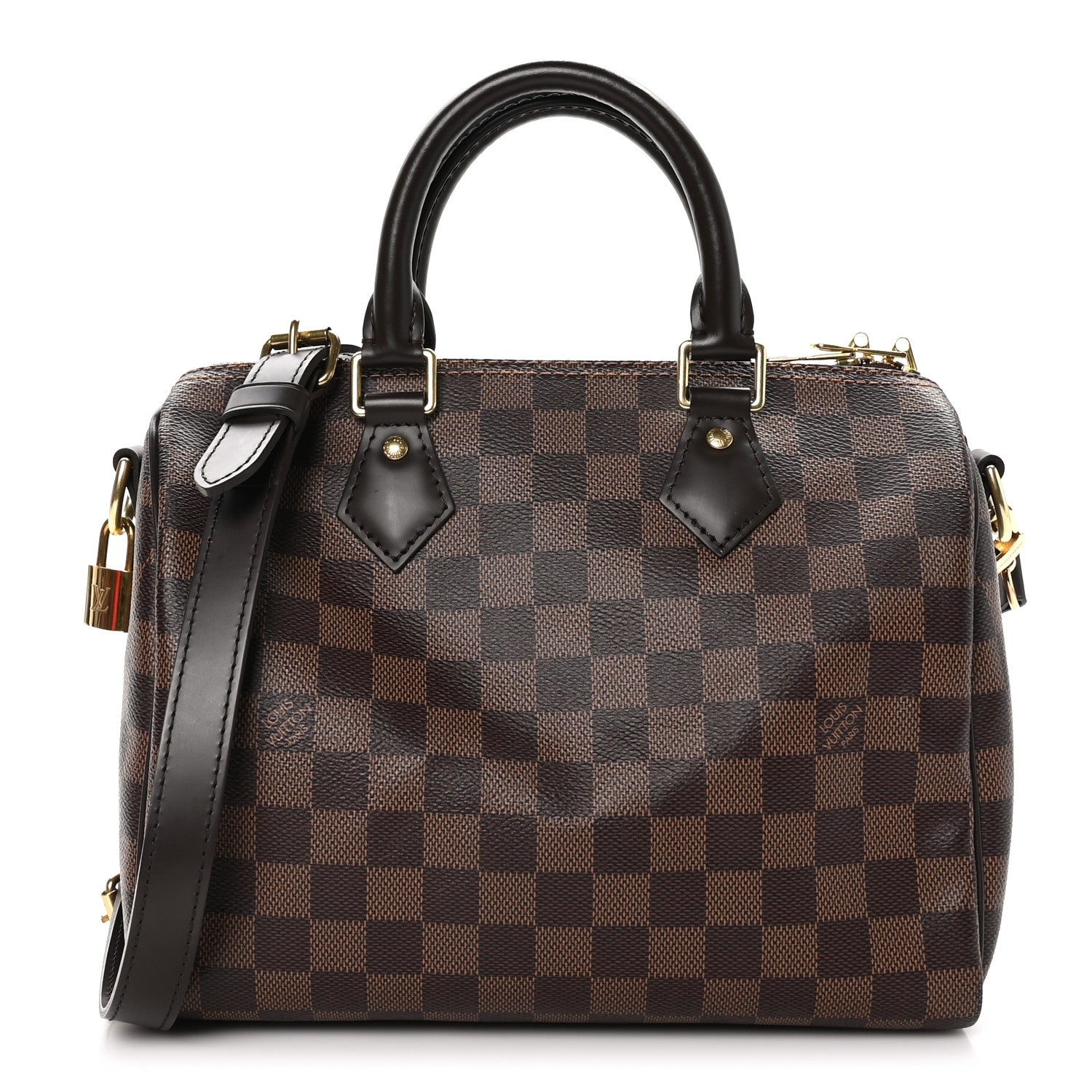 Louis Vuitton Damier Ebene Speedy Bandouliere 25 1 of 12