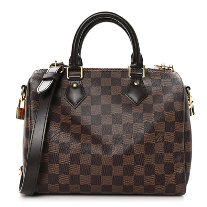 Louis Vuitton Damier Ebene Speedy Bandouliere 25 1 of 12