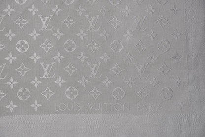 Louis Vuitton Silk Wool Monogram Shawl Verone 3 of 4