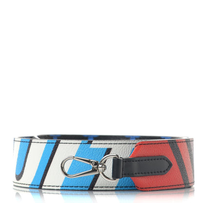 Louis Vuitton Canvas Bandouliere Shoulder Strap Black Bleu Digital 1 of 5