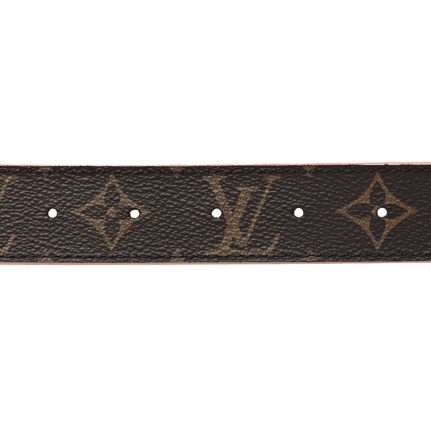 Louis Vuitton Calfskin Monogram 30mm LV Initiales Reversible Belt 90 36 Rose Poudre 3 of 6