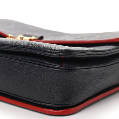 Louis Vuitton Empreinte Pochette Metis Marine Rouge 9 of 10