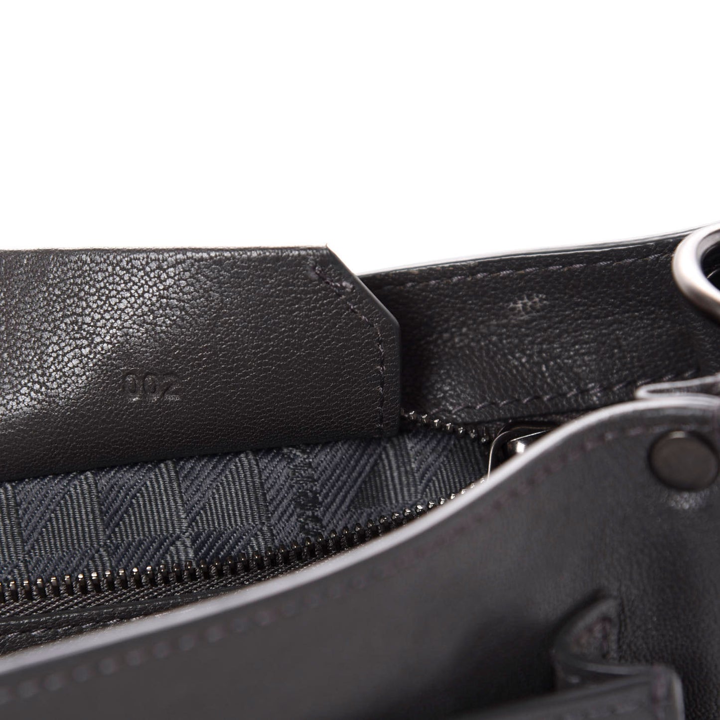 Lambskin PS1 Mini Pouch Messenger Heather Grey