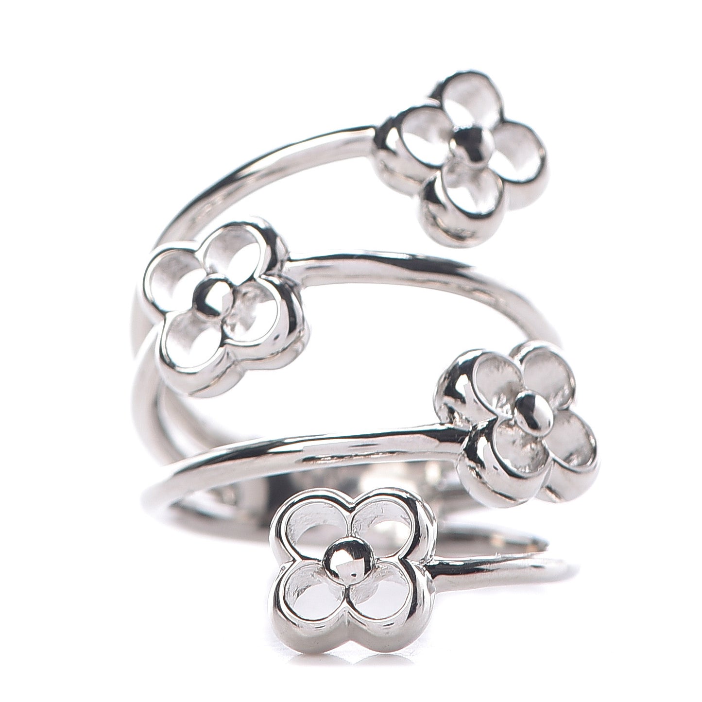 Flower Full Ring S Silver