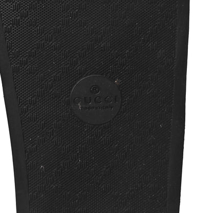 Gucci Microguccissima Slide Sandals 38 Black 6 of 8