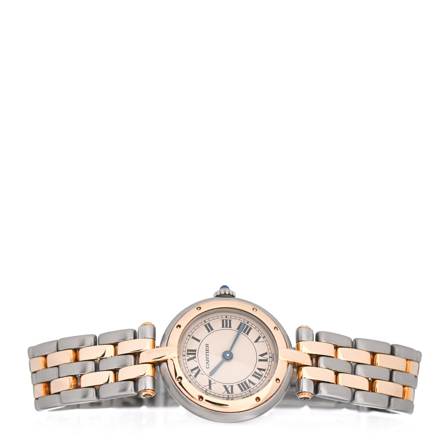 Stainless Steel 18K Yellow Gold 24mm Panthere Vendome Quartz Watch