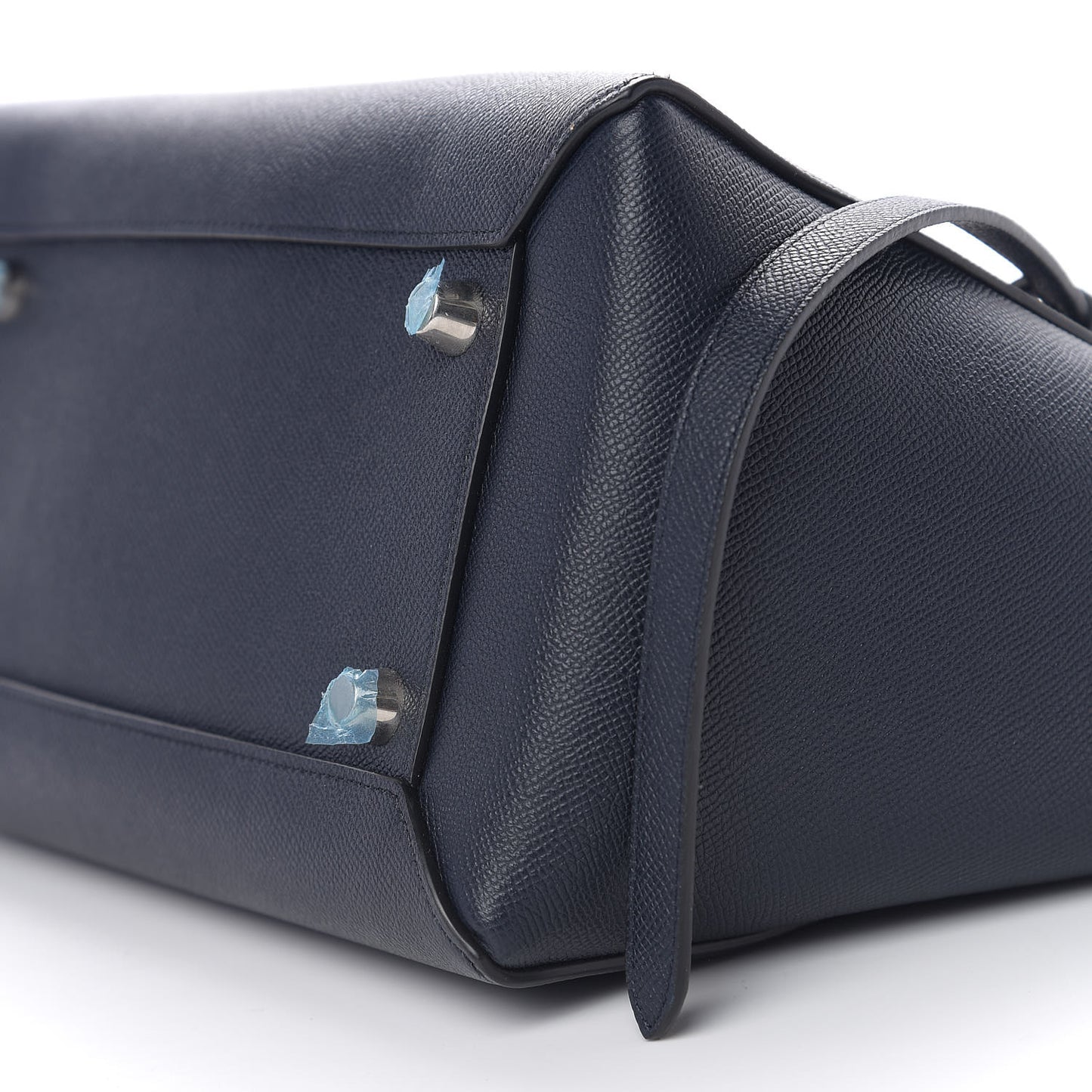 Grained Calfskin Mini Belt Bag Navy