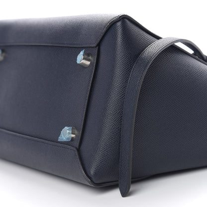 Celine Grained Calfskin Mini Belt Bag Navy 7 of 8