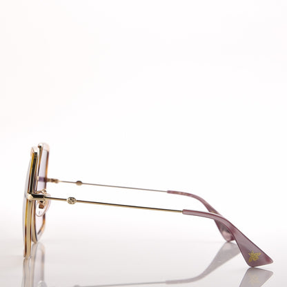 Gucci Square Frame GG0106S Sunglasses Tortoise 3 of 7