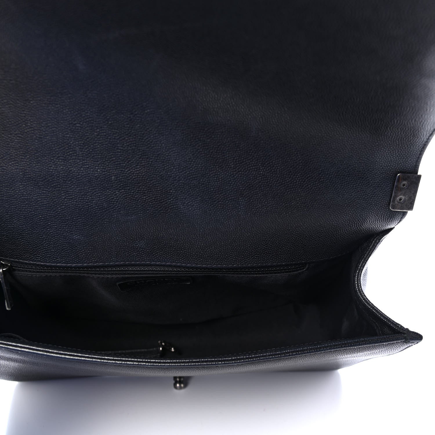 Chanel Caviar Quilted Large Boy Flap Black 4 of 5