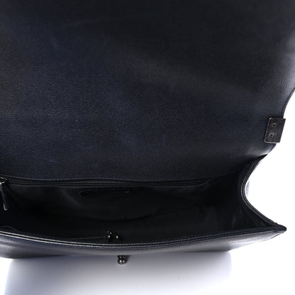 Chanel Caviar Quilted Large Boy Flap Black 4 of 5