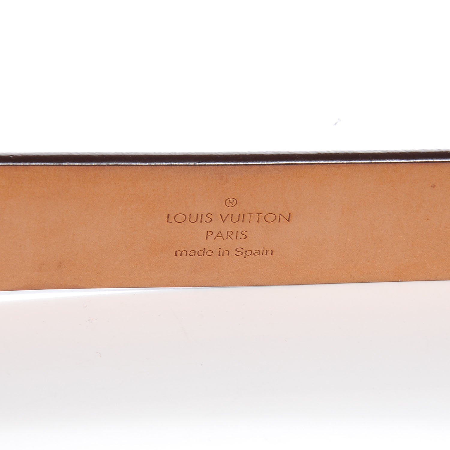 Louis Vuitton Monogram Ceinture Belt w Silver Buckle 90 36 6 of 8