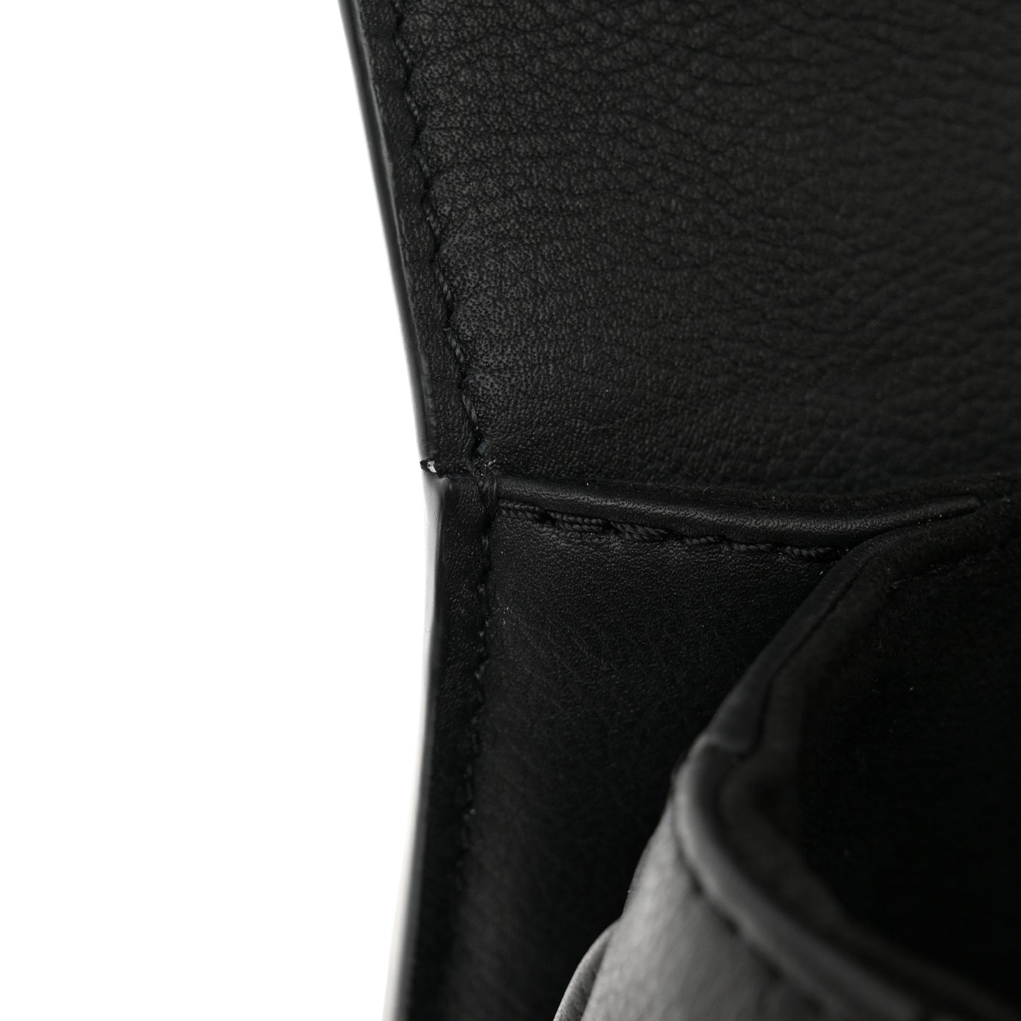 Grained Calfskin Lockme Oxford Black