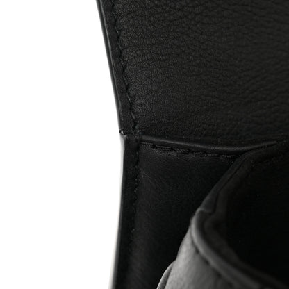 Louis Vuitton Grained Calfskin Lockme Oxford Black 11 of 12