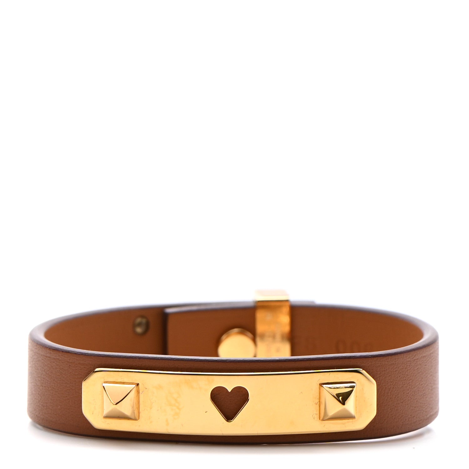 Hermes Swift As De Coeur Bracelet T1 Gold 1 of 5