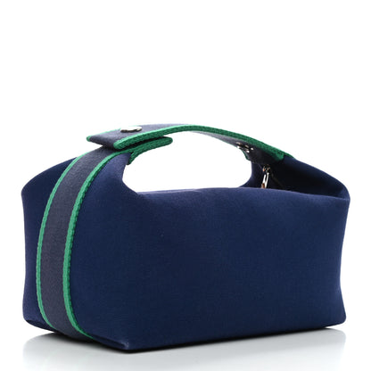 Hermes Canvas Small Bride-A-Brac Pouch Marine 3 of 10