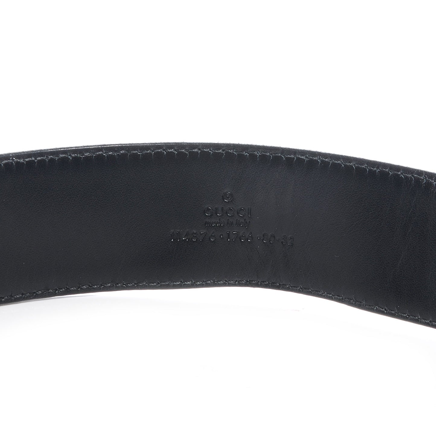 Monogram Interlocking G Belt 80 32 Black