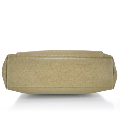Chanel Caviar Shoulder Bag Beige GHW 5 of 16