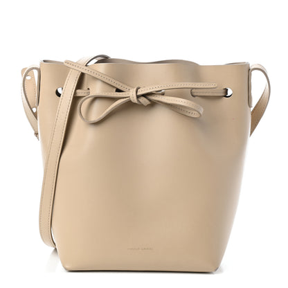 Mansur Gavriel Calfskin Mini Bucket Bag Sand 1 of 11