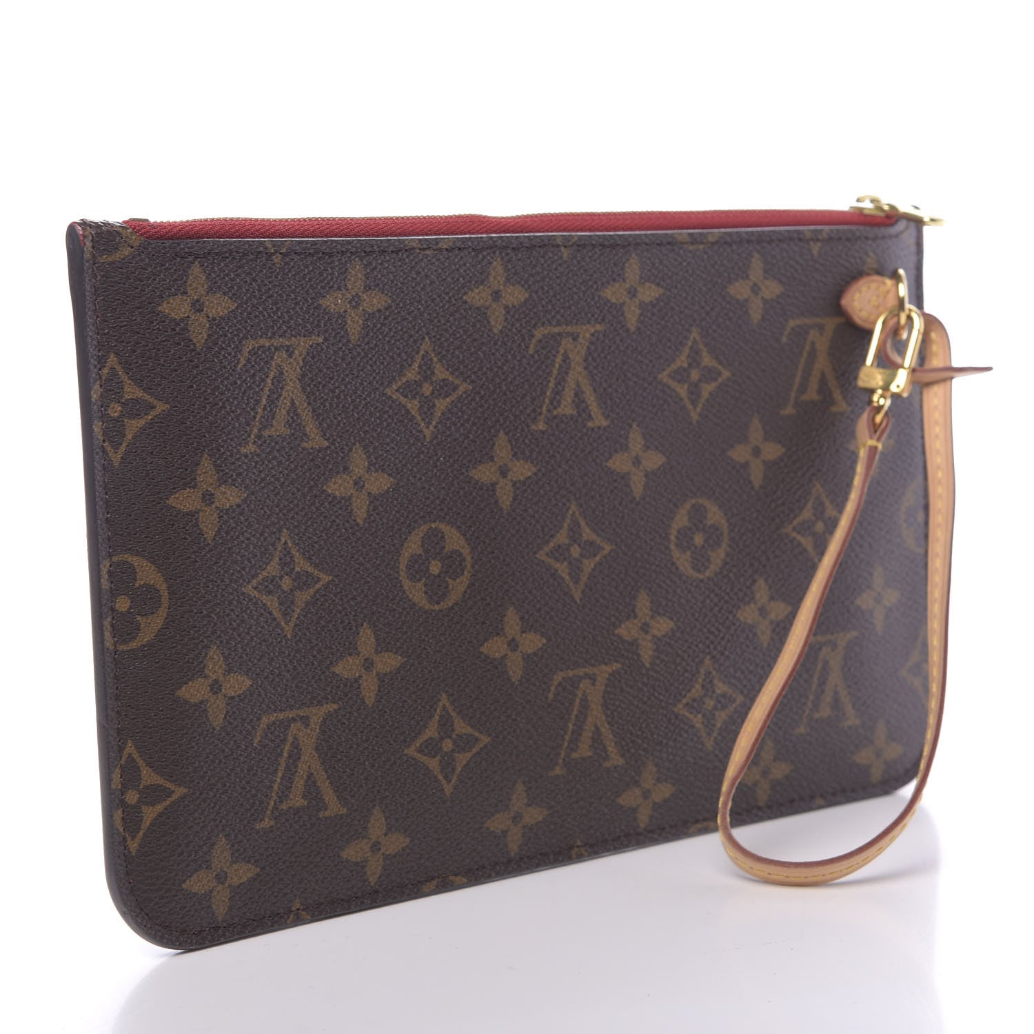 Louis Vuitton Monogram Neverfull MM GM Pochette Cherry 3 of 8