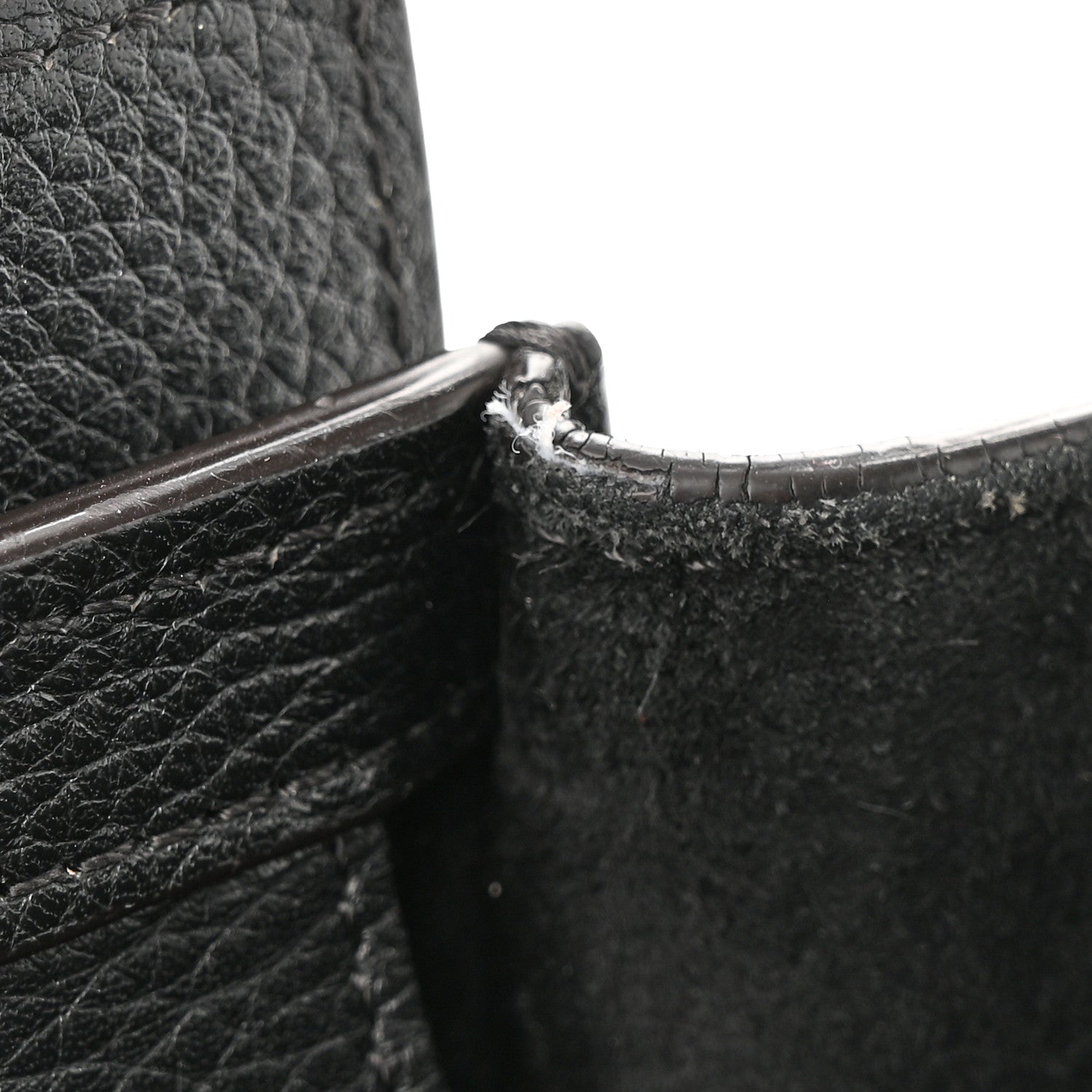 Celine Drummed Calfskin Nano Luggage Black 14 of 14