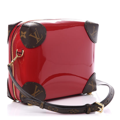 Louis Vuitton Patent Miroir Venice Scarlet 3 of 9