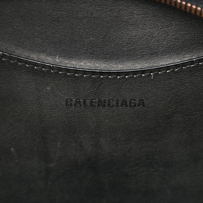 Balenciaga Used Calfskin Rust Hardware Large Top Handle Bag Black 6 of 14